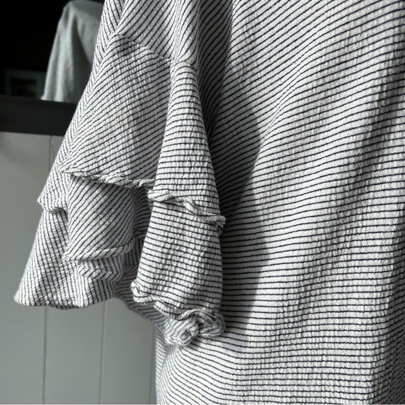 Lucky Brand Women’s Blue & White Striped Dress, Size Medium - Picture 6 of 7